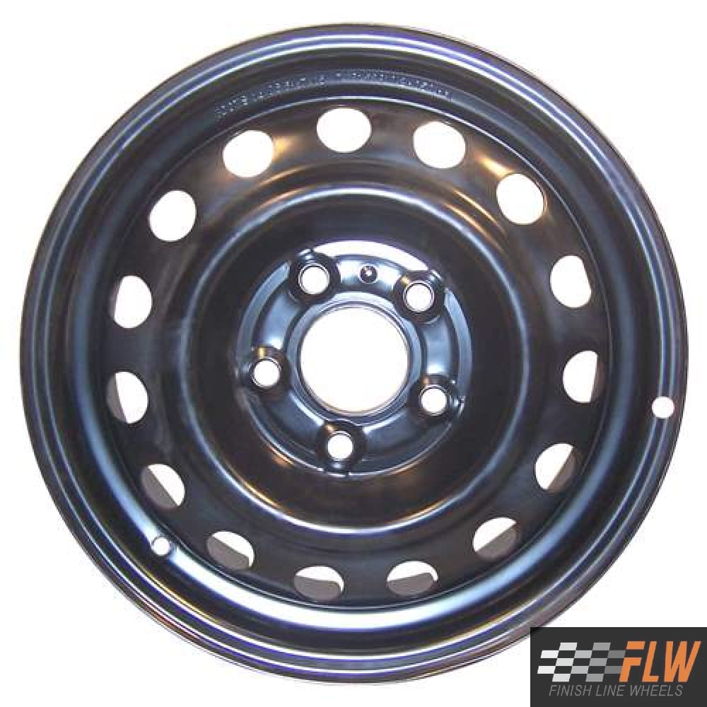 Hyundai Elantra 2007, 2008, 2009, 2010, 2011, 2012, Original OEM Steel Rim Size 15x5.5 S.70738.BLK