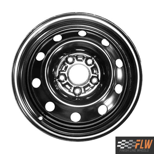 Hyundai Elantra 2011, 2012, 2013, 2014, 2015, 2016, 2017, 2018, Original OEM Steel Rim Size 15x6 S.70805.BLK