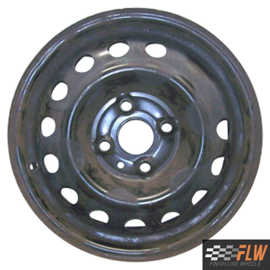 Hyundai Accent 2006, 2007, 2008, 2009, 2010, 2011, 2012, 2013, 2014, 2015, 2016, 2017, Original OEM Steel Rim Size 14x5.5 S.74656.BLK