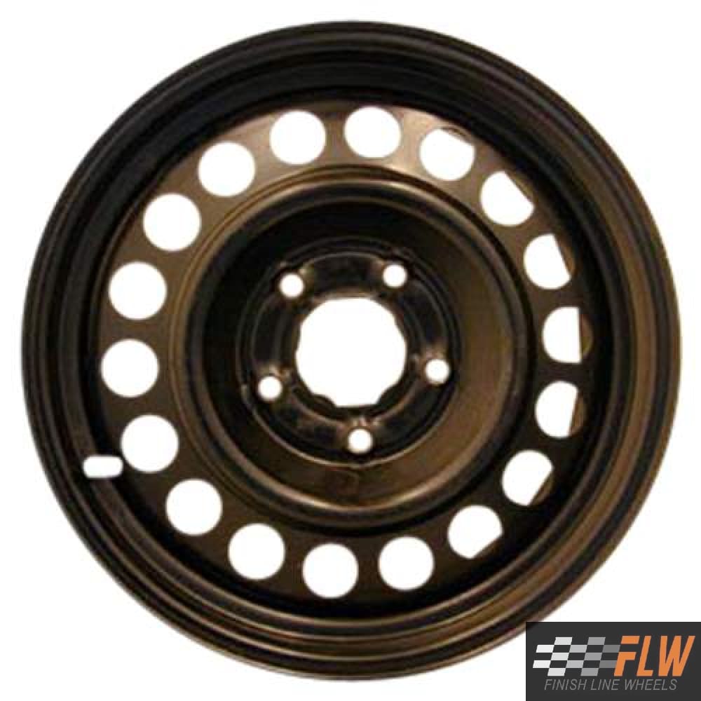 Chevrolet Camaro 1993, 1994, 1995, 1996, 1997, Original OEM Steel Rim Size 16x7.5 S.8017.BLK