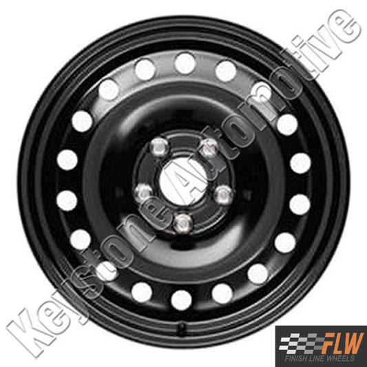 Jeep Grand Cherokee 2011, 2012, 2013, Original OEM Steel Rim Size 18x8 S.99033.BLK