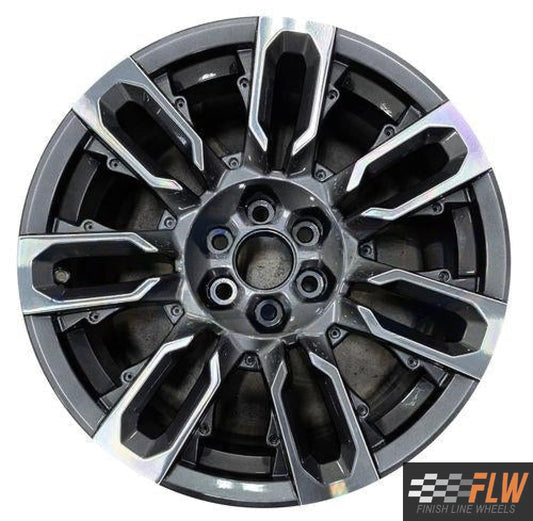 GMC Sierra  2022 Factory OEM Car Wheel Size 22x9 Alloy 220043.PB1LC153U3.MP