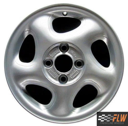 Ford Contour  1995, 1996 Factory OEM Car Wheel Size 15x6 Alloy 3116.PS02.FF