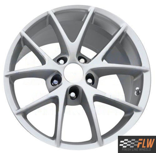 Chevrolet Corvette  2013 Factory OEM Car Wheel Size 19x12 Alloy 5598RE.PS08.FFPIB