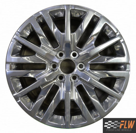 Chevrolet Suburban  2019,2020,2021,2022,2023 Factory OEM Car Wheel Size 22x9 Alloy 5921.FULL.POL