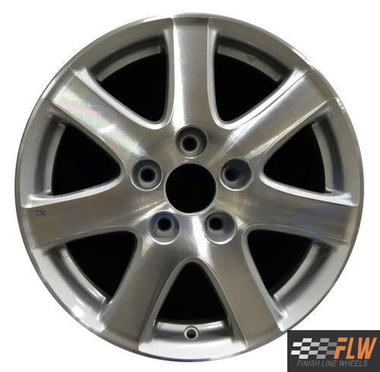 Honda Accord  2004,2005 Factory OEM Car Wheel Size 16x6.5 Alloy 64000.PS16.MA