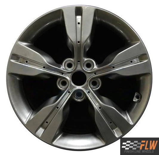 Hyundai Veloster  2012, 2013, 2014, 2015, 2016, 2017 Factory OEM Car Wheel Size 18x7.5 Alloy 70813A.HYPV2.FF