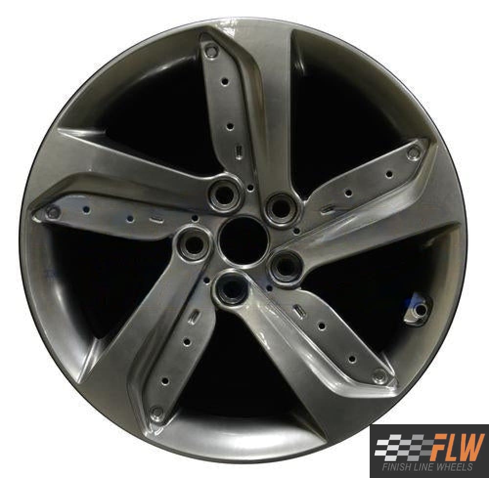 Hyundai Veloster  2013, 2014, 2015 Factory OEM Car Wheel Size 18x7.5 Alloy 70844A.HYPV2.FF