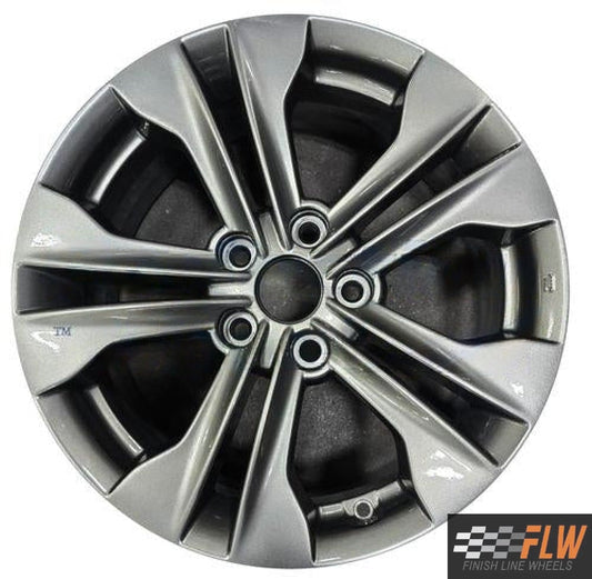 Hyundai Santa Fe  2013, 2014, 2015, 2016 Factory OEM Car Wheel Size 17x7 Alloy 70845A.LC129.FF