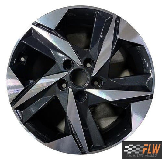 Hyundai Elantra  2021, 2022, 2023 Factory OEM Car Wheel Size 17x7 Alloy 71003.PB1LC190U2.MPO