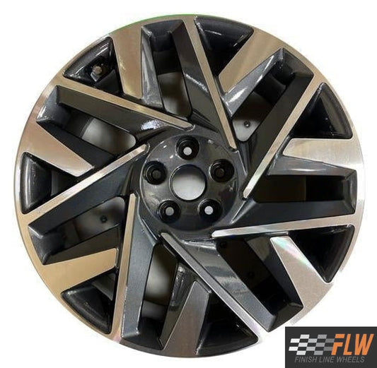 Hyundai Santa Fe  2021, 2022, 2023 Factory OEM Car Wheel Size 20x8.5 Alloy 71008.PB1LC42U2.MAP