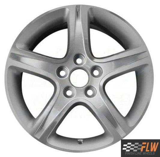 Lexus IS300  2002, 2003 Factory OEM Car Wheel Size 17x7.5 Alloy 74165.HYPV2.FF