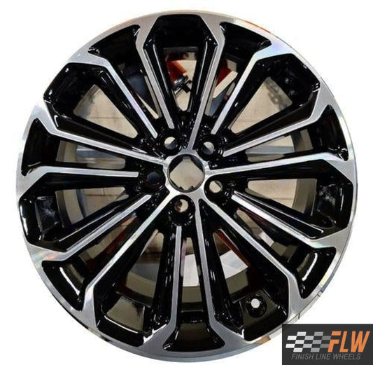 Toyota Corolla  2014, 2015, 2016 Factory OEM Car Wheel Size 17x7 Alloy 75152B.PB01.MABRT