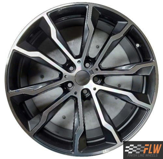 BMW X3  2018,2019,2020,2021,2022 Factory OEM Car Wheel Size 20x8 Alloy 86357.PB1LC189.MAPIB