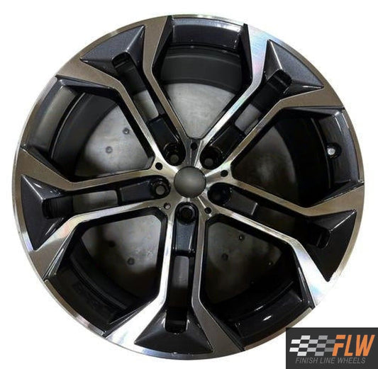 BMW X5  2019, 2020, 2021, 2022 Factory OEM Car Wheel Size 21x9.5 Alloy 86465.LS79.MAPIB