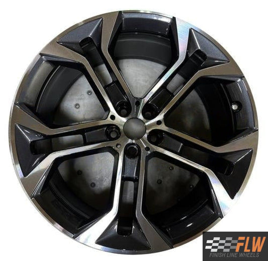 BMW X5  2019, 2020, 2021, 2022 Factory OEM Car Wheel Size 21x9.5 Alloy 86465.PB1LC189.MAPIB