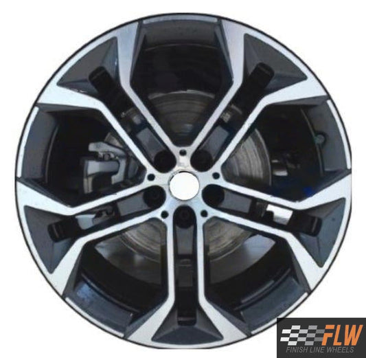 BMW X5  2019, 2020, 2021, 2022 Factory OEM Car Wheel Size 21x10.5 Alloy 86467.LS79.MAPIB