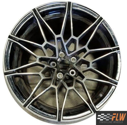 BMW M3  2021, 2022, 2023 Factory OEM Car Wheel Size 20x10.5 Alloy 86607.PB01.FFPIB