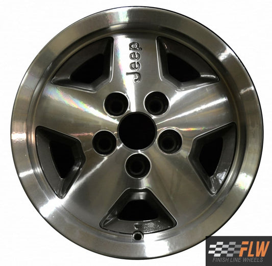 Jeep Comanche  2011,2012,2013,2014,2015,2016,2017,2018 Factory OEM Car Wheel Size 15x7 Alloy 1512.PC06.MA