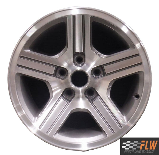 Chevrolet Camaro  1988, 1989, 1990 Factory OEM Car Wheel Size 16x8 Alloy 1610RE.PC07.MA