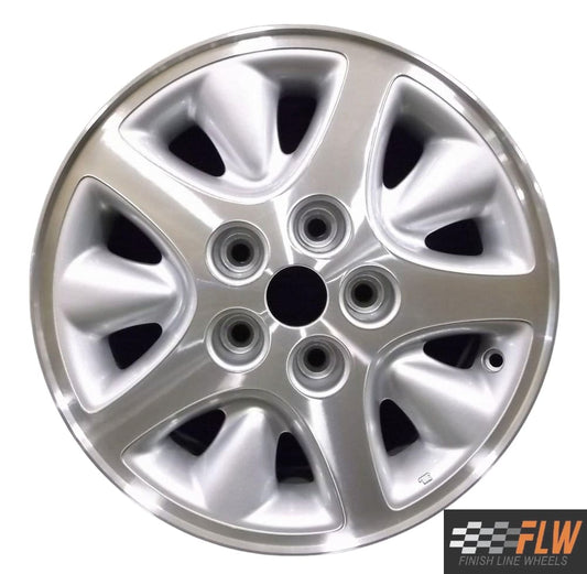 Dodge Caravan  1996, 1997, 1998, 1999, 2000 Factory OEM Car Wheel Size 15x6.5 Alloy 2071.PS01.MA