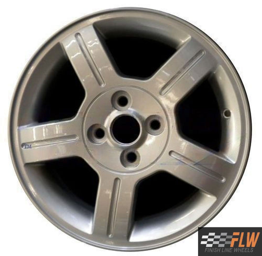 Ford ZX2  2003 Factory OEM Car Wheel Size 15x5.5 Alloy 3499.PS14.FF