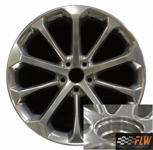 Ford Taurus  2013, 2014, 2015, 2016, 2017, 2018 Factory OEM Car Wheel Size 20x8 Alloy 3927B.FULL.POL