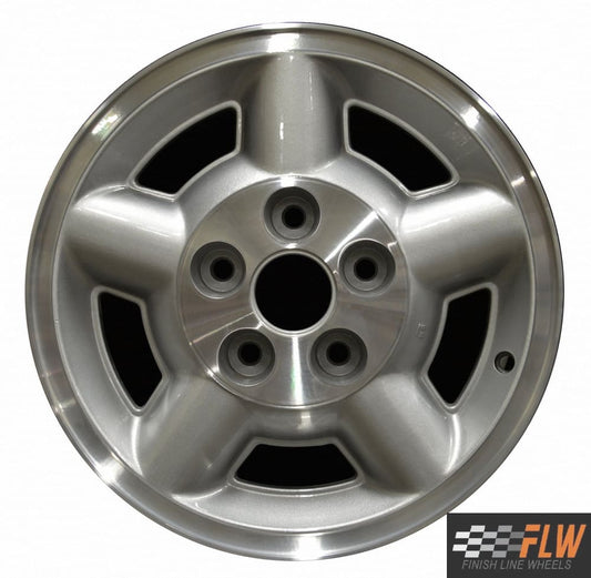 Chevrolet S10 Blazer  2008 Factory OEM Car Wheel Size 15x7 Alloy 5038.PS01.MA