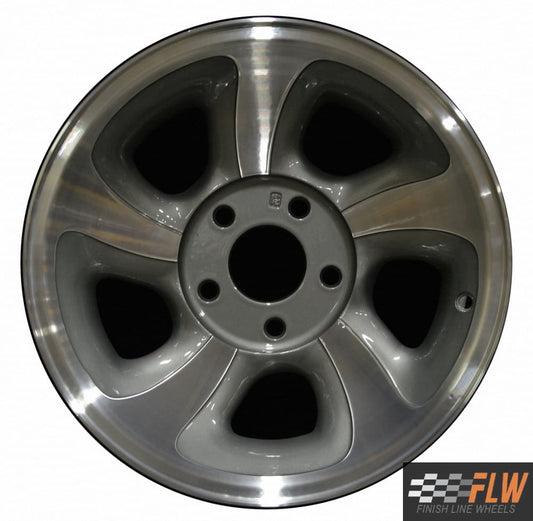 Chevrolet S10 Blazer  2009 Factory OEM Car Wheel Size 15x7 Alloy 5063.LC09.MA