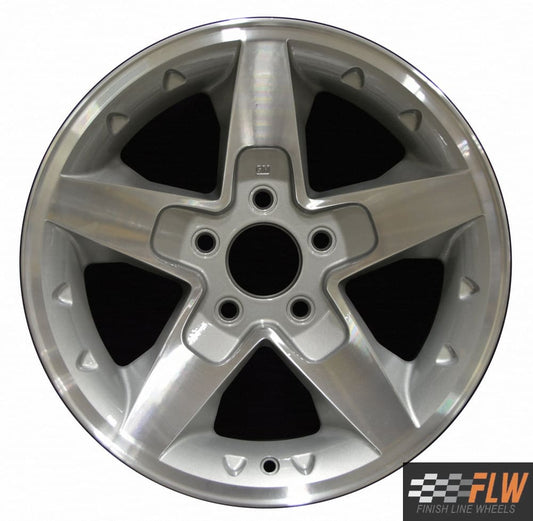 Chevrolet S10 Blazer  2010 Factory OEM Car Wheel Size 16x8 Alloy 5116.LC34.MA