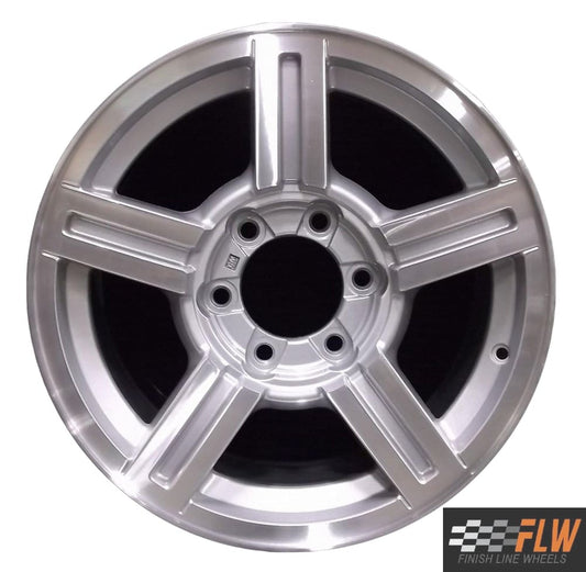 Chevrolet Colorado  2016,2017 Factory OEM Car Wheel Size 17x8 Alloy 5184.PS01.MA