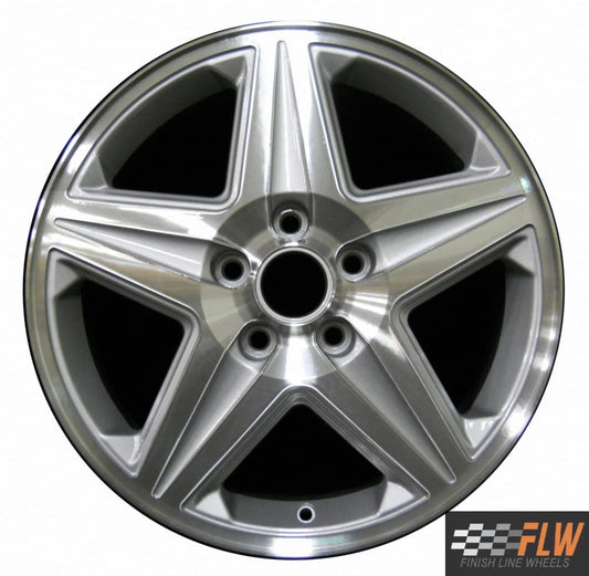 Chevrolet Impala  2004,2005 Factory OEM Car Wheel Size 17x6.5 Alloy 5187.PS13.TMA