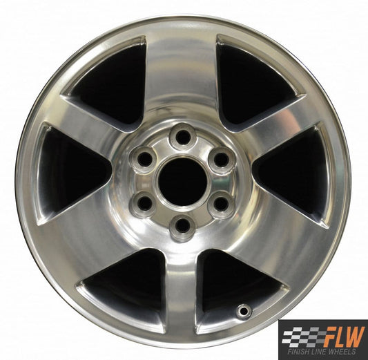 GMC Yukon XL  2007,2008,2009,2010,2011,2012,2013,2014 Factory OEM Car Wheel Size 18x8 Alloy 5302.FULL.POL