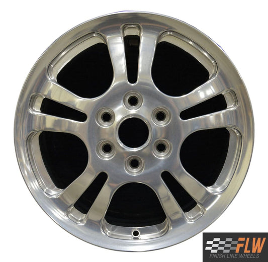 Chevrolet Trailblazer  2004, 2005, 2006, 2007 Factory OEM Car Wheel Size 17x7 Alloy 5314.FULL.POL