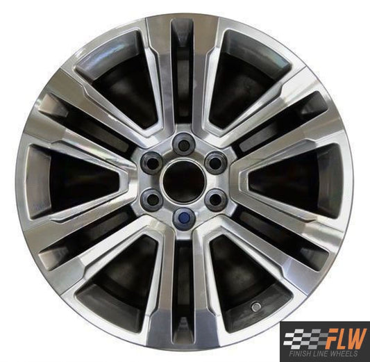 GMC Yukon XL  2006,2007,2008,2009 Factory OEM Car Wheel Size 22x9 Alloy WAO.5822.PB1LS59U3.MAB