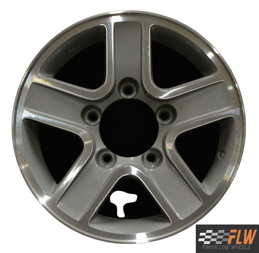 Chevrolet Tracker  2002, 2003, 2004 Factory OEM Car Wheel Size 15x6 Alloy 60182.LC34.TMA