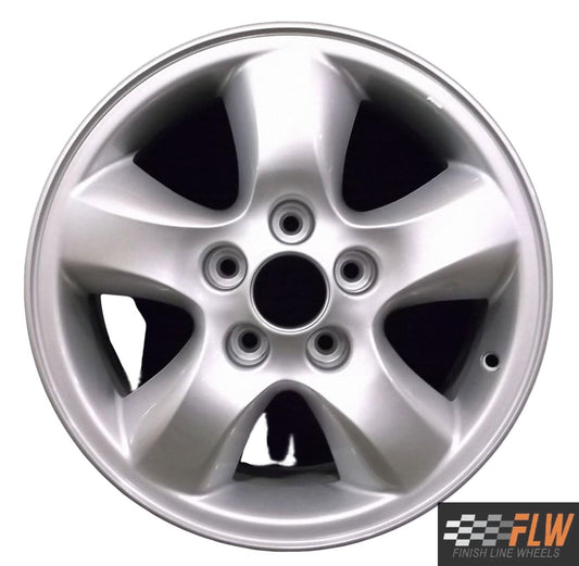 Hyundai Santa Fe  2005,2006 Factory OEM Car Wheel Size 16x6.5 Alloy 70716.LS03.FF