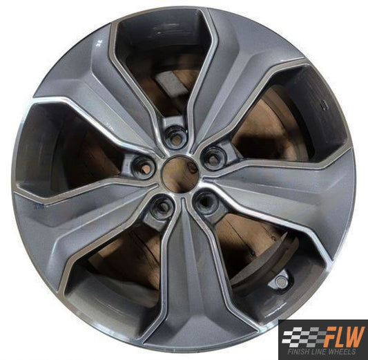 Hyundai Santa Fe  2013,2014,2015,2016 Factory OEM Car Wheel Size 18x7.5 Alloy 70848.PC01.MA