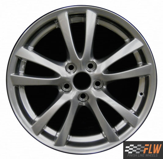 Lexus IS350  2006,2007,2008 Factory OEM Car Wheel Size 18x8 Alloy 74189.HYPV2.FF